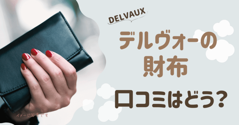 デルヴォー財布の口コミは？使い勝手や中古品などの評判をご紹介！